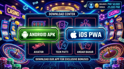 Main screen of 8Betgame download page for PK players